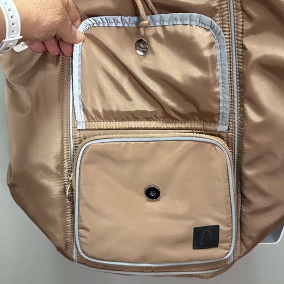 NWT Free People Hitchhiker Reflective Backpack